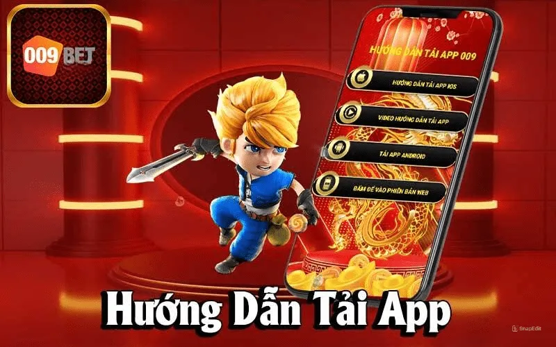 Các bước tải app nhà cái 009bet