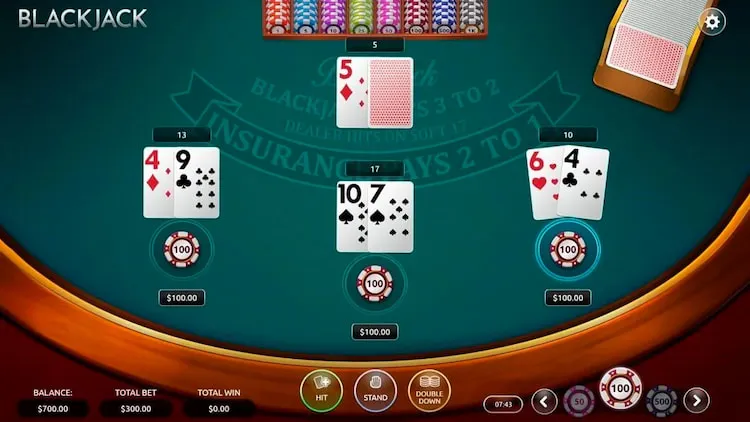 Mẹo chơi game bài blackjack