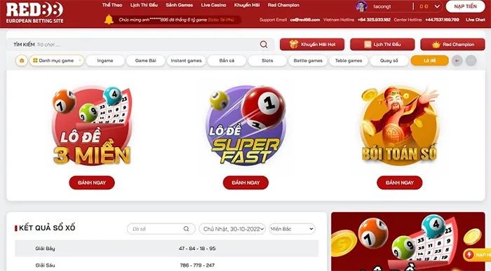 lô đề online red88